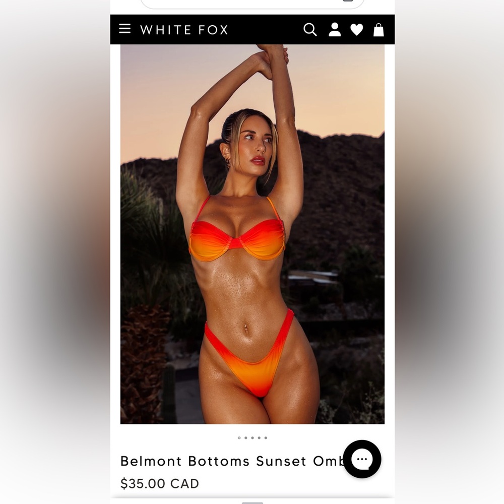 Whitefox Sunset Bikini